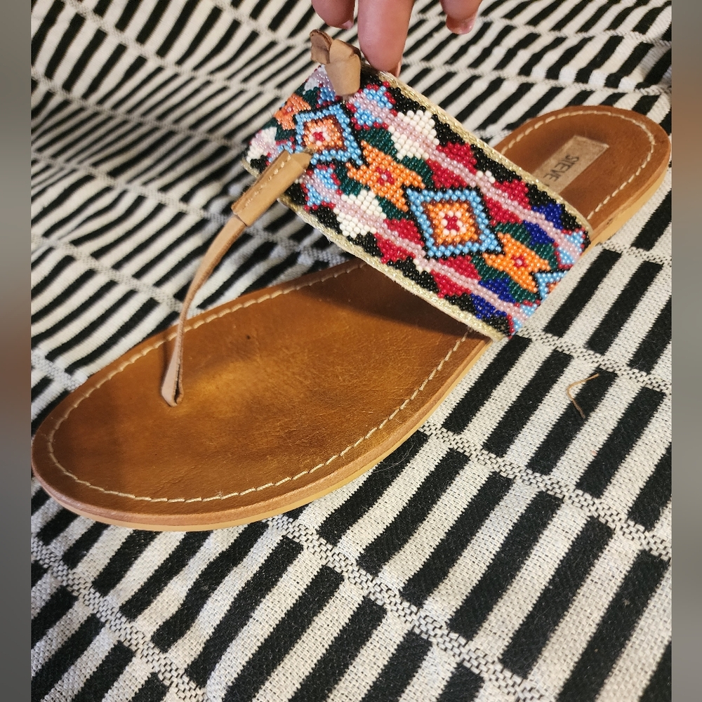 Steve Madden Size 9 Thong Toe Sandals
